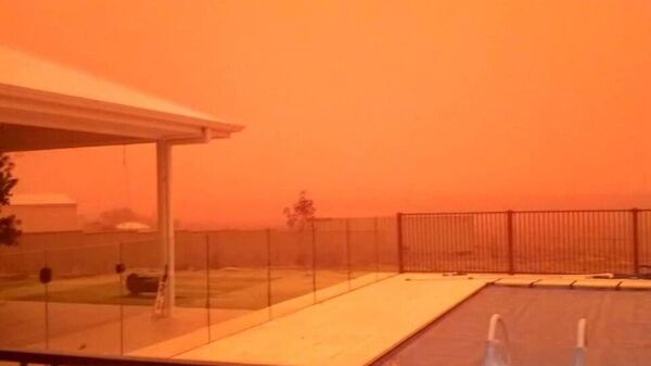 #viral| Massive Dust Storm Hits South Australia, Turning Skies Orange - Sputnik Africa