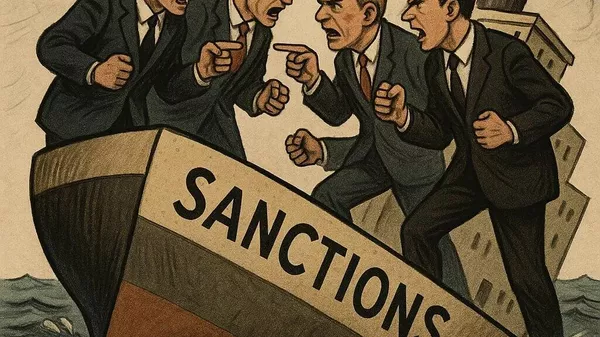 Sanctions antirusses: les négociations entre Bruxelles et Washington font pschitt - Sputnik Afrique