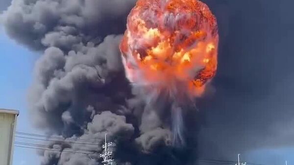 #viral | Chemical Facility in China Shook By Explosion - Sputnik Africa