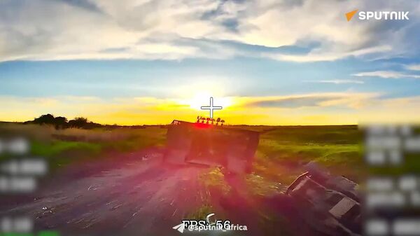 Russian MoD Shows Footage of Liberation of Zelenoye Pole in DPR - Sputnik Africa