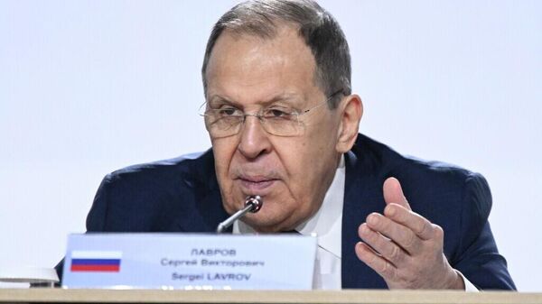 Russian FM Lavrov Takes Part in International Hearings on Security in Eurasia - Sputnik Africa