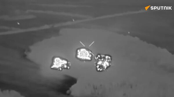 Footage From Stroyevka, Kharkov Region, Liberated Today and Where the Russian Flag Was Flown, Released by Russia's Ministry of Defense - Sputnik Africa