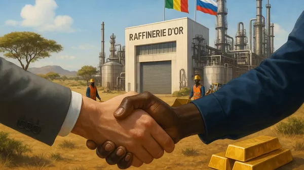 Le Mali détiendra 62% des parts d'une raffinerie d’or qui sera construite avec un appui russe - Sputnik Afrique