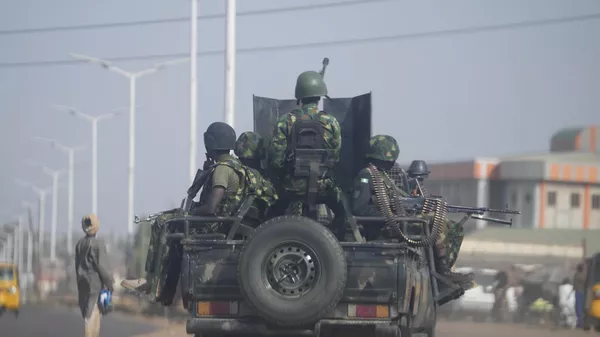 Des soldats nigérians, en 2024 - Sputnik Afrique
