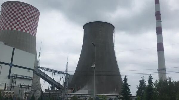 #viral | 80kg of Explosives Bring Down Poland’s Lagisza Power Plant Cooling Tower in Seconds - Sputnik Africa