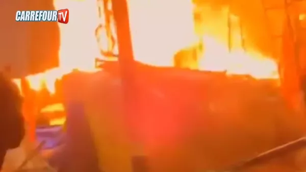 Un violent incendie a ravagé un marché sénégalais - Sputnik Afrique