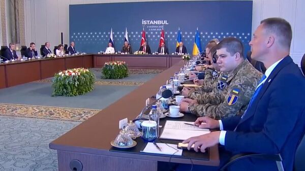 The second part of the renewed Russia-Ukraine talks in Istanbul, June 2, 2025 The second part of the renewed Russia-Ukraine talks in Istanbul, June 2, 2025 - Sputnik Africa