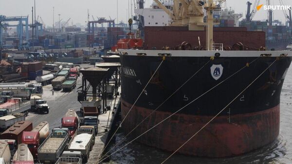 Le port de Lagos au ralenti - Sputnik Afrique