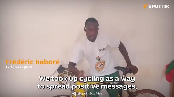 Burkinabe Cyclist Champions African Unity Without Borders - Sputnik Africa