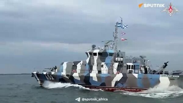 Russian Baltic Fleet Special Forces Free Captured Ship During Exercise - Sputnik Africa