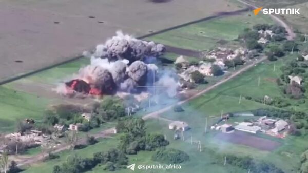 Russian Defense Ministry Shows Footage of Battle for Redkodub, Liberated Today - Sputnik Africa