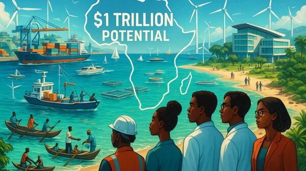 Africa's Blue Economy Could Generate Up to $1 Trillion Annually, Mo Ibrahim Foundation Says - Sputnik Africa