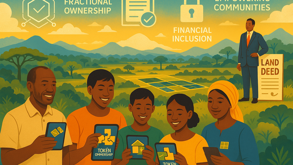 How Tokenization is Reshaping Land Ownership and Finance in CAR? AI-generated image. - Sputnik Africa