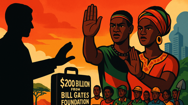 Gates Foundation to Flood Africa With $200 Bln? – 'We Don't Need This Aid,' Pan-Africanist States. AI-generated image. - Sputnik Africa