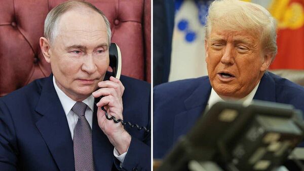 Putin and Trump - Sputnik Africa