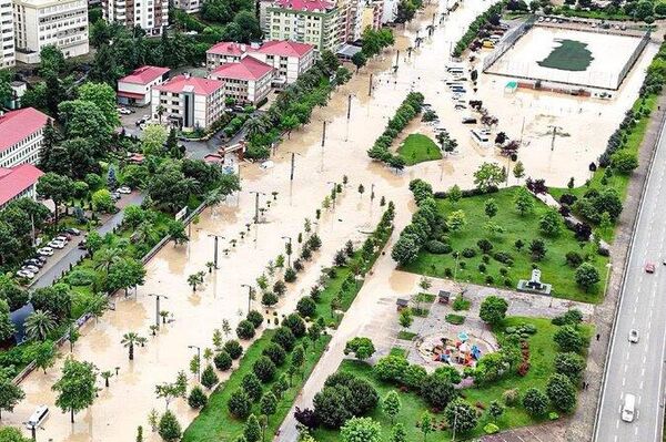 #viral | More Footage From Turkish City of Trabzon, Where Streets Turned Into Rivers - Sputnik Africa