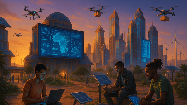 Africa Won't Be Left Behind in Digital Revolution, Managing Director of SA Tech Company Says. AI-generated image - Sputnik Africa