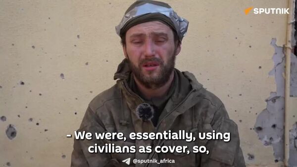 The Ukrainian Militants Are Hiding Behind Civilians in Chasov Yar - Sputnik Africa
