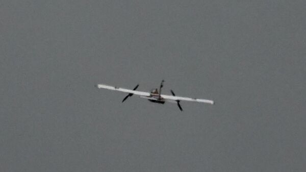 Combat work of the crew of the strike UAV Molniya of the group of forces Center in the Krasnoarmeysk direction of the North Military District - Sputnik Africa