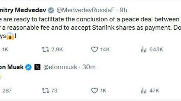 Musk Amused by Former Russian President’s Joke - Sputnik Africa