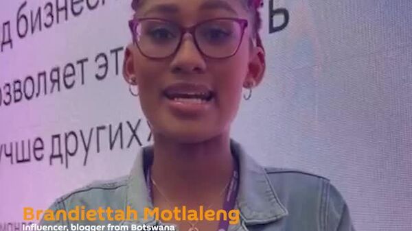From Africa to Russia: Botswanan Influencer's Journey Bridging Two Worlds - Sputnik Africa