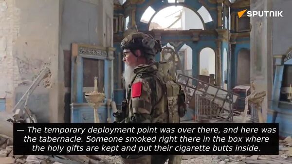 Blasphemy: Ukrainian Troops Defiled Kursk Holy Icon - Sputnik Africa