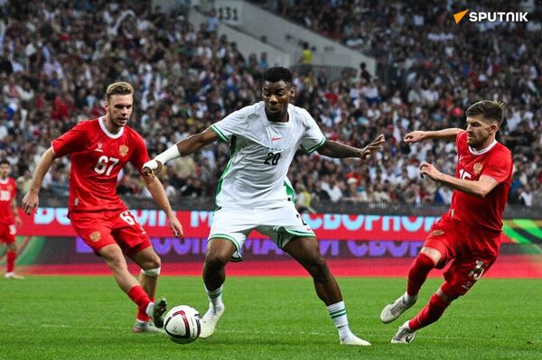Nigeria's Football Team Coach Praises Match Atmosphere & Teams Performance Nigeria's Football Team Coach Praises Match Atmosphere & Teams Performance - Sputnik Africa