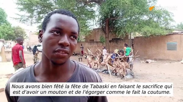 Pour la Tabaski, les rues de Niamey prennent des airs de grande fête populaire - Sputnik Afrique