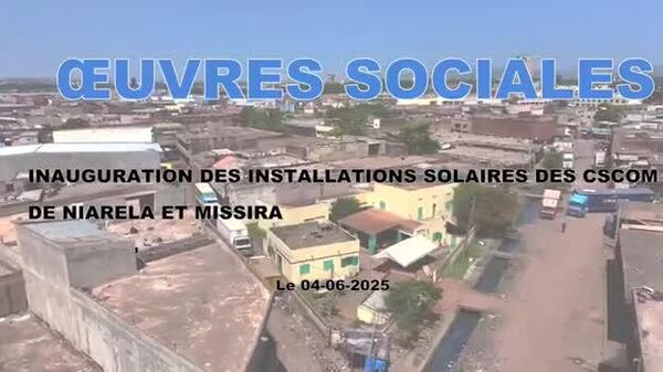 Deux communes maliennes se dotent de nouveaux panneaux solaires - Sputnik Afrique