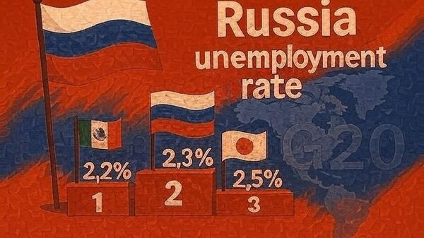 Russia Secures Second Spot Among G20 Nations for Lowest Unemployment Rate in 2025 - Sputnik Africa