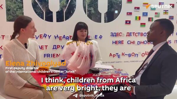 African Kids 'Always Unite Groups': First Deputy Director of International Children's Center Artek - Sputnik Africa