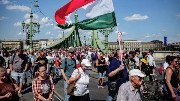 Hungary, Georgia Resist Brussels' Blackmail, PM Orban Says - Sputnik Africa