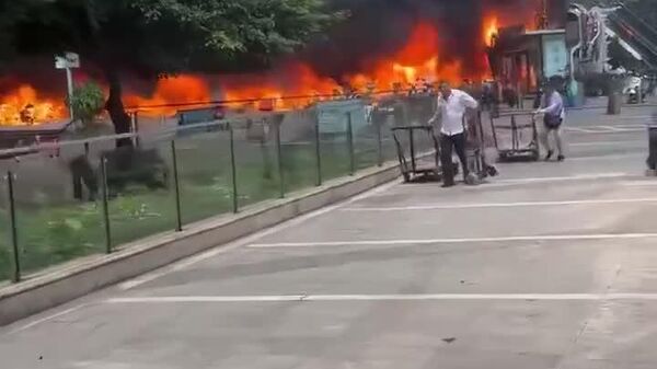 #viral | Exploding Scooter Suspected in Chongqing Parking Lot Fire - Sputnik Africa