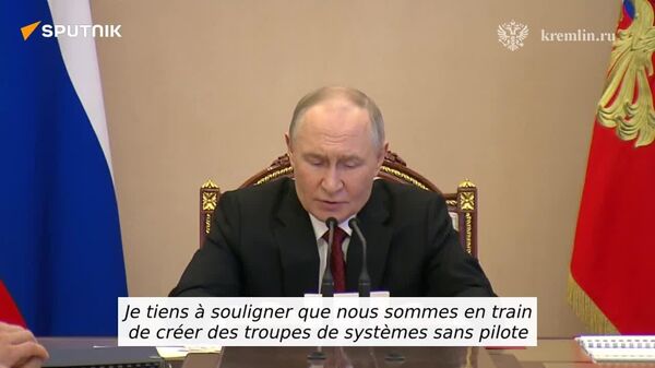 La Russie crée une nouvelle branche des forces armées - Poutine - Sputnik Afrique