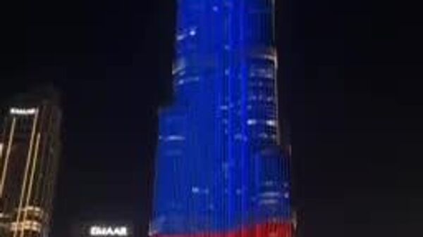 Burj Khalifa célèbre le Jour de la Russie - Sputnik Afrique