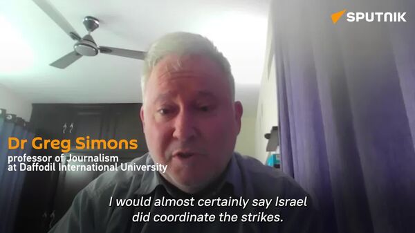 'Almost Certainly Israel Did Coordinate Strikes' With US, Professor Says - Sputnik Africa