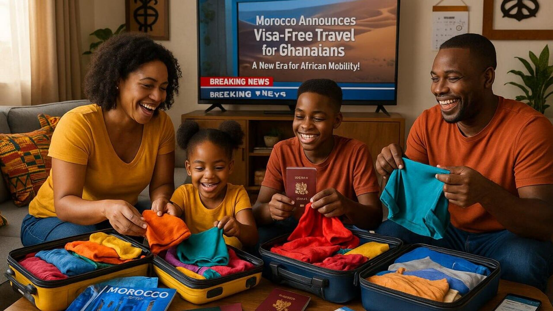 Ghanaian Citizens No Longer Need Visas to Travel to Morocco Ghanaian Citizens No Longer Need Visas to Travel to Morocco - Sputnik Africa, 1920, 13.06.2025