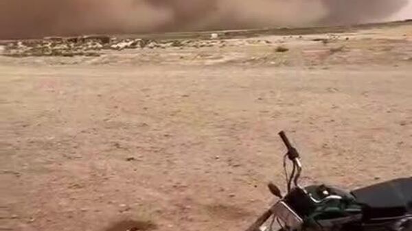 #viral | Elements in Motion: Dust Storm Aftermath in Northern Syria - Sputnik Africa