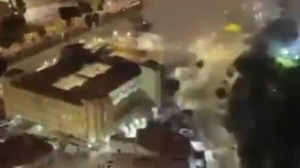 Eyewitnesses, according to media reports, captured footage of an Iranian missile hitting a building in Tel Aviv from close range - Sputnik Africa