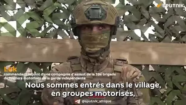▶ La défense ukrainienne s'est effondrée sur un front de 40 km de large, selon un soldat qui a participé à l'assaut - Sputnik Afrique