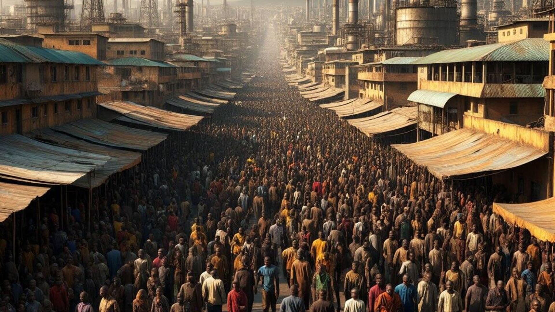 World to Face Deficit of Production & Cities in Africa Due to Demographic Imbalances World to Face Deficit of Production & Cities in Africa Due to Demographic Imbalances - Sputnik Africa, 1920, 16.06.2025