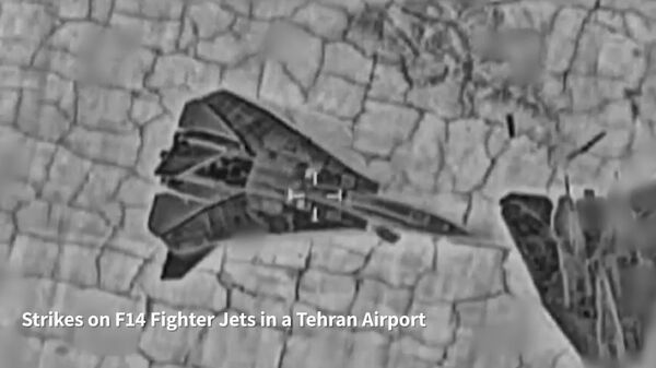 The destroyed Iranian F-14 fighter jets by Israel were dummy targets specifically set up at Mehrabad Airport, reports the Press TV agency - Sputnik Africa