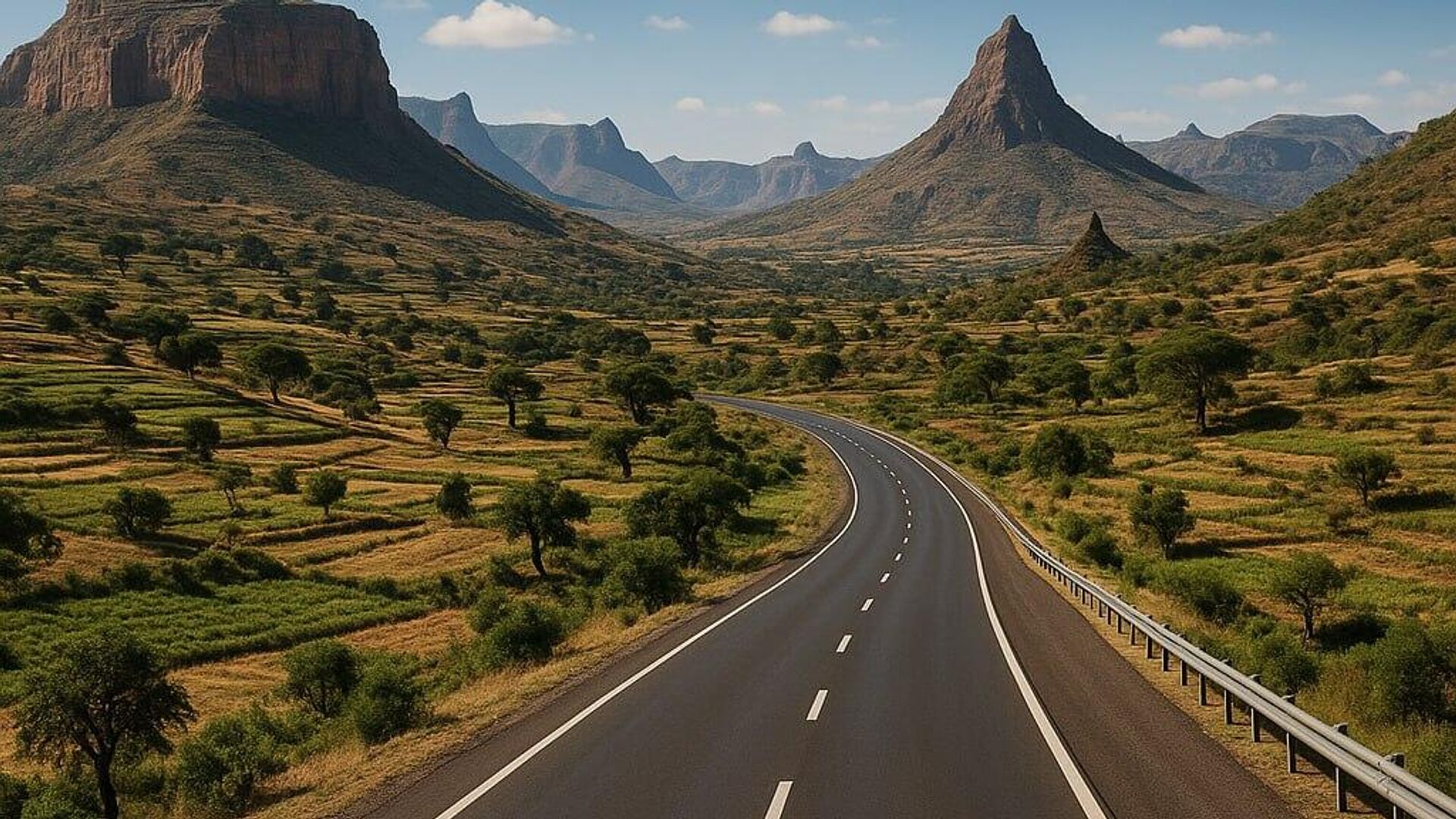 Ethiopia’s Road Network Expands Almost 300% in Under a Decade Ethiopia’s Road Network Expands Almost 300% in Under a Decade - Sputnik Africa, 1920, 16.06.2025