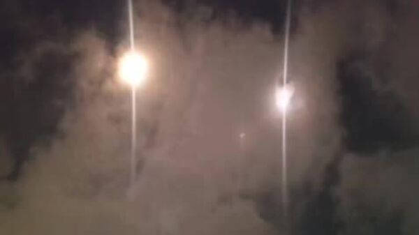 Tasnim News shows footage of Iranian missiles flying over the West Bank toward Israel - Sputnik Africa