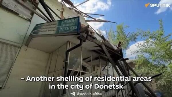 Ukrainian Forces Strike Donetsk Civilian Area With HIMARS, Investigative Committee Tells Sputnik - Sputnik Africa