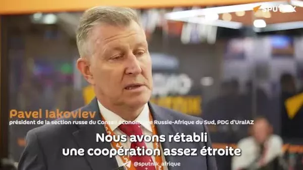 Le partenariat économique Russie-Afrique du Sud en plein essor - Sputnik Afrique