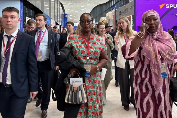 African Delegations at #SPIEF2025 Captured by Sputnik Africa Correspondent African Delegations at #SPIEF2025 Captured by Sputnik Africa Correspondent - Sputnik Africa