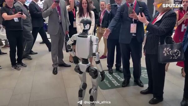 Robots Take Center Stage: #SPIEF2025 Guests Charmed by Humanoid Performer - Sputnik Africa