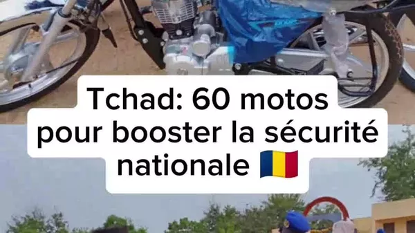 Au Tchad, les forces de sécurité reçoivent 60 motos - Sputnik Afrique