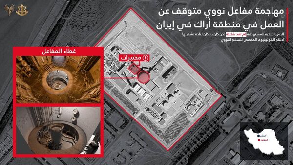 Iran's Atomic Energy Organization Confirms Israel's Strikes on Arak Nuclear Complex - Sputnik Africa